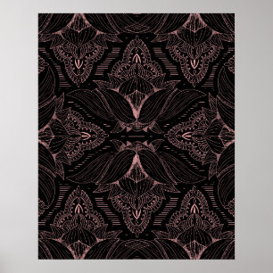 Blume Mandala 2 Poster