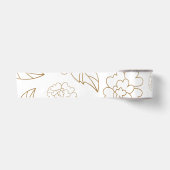 Blume Mandala 2 Satinband (Vorderseite)