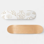 Blume Mandala 2 Skateboard (Horizontal)