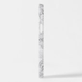 Blume Mandala 3 iPhone Hülle (Linke Seite)