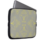 Blume Mandala 4 Laptopschutzhülle (Vorne Rechts)