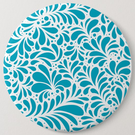 Blume Mandala 5 Button (Vorderseite)