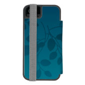 Blume Mandala 6 Incipio iPhone Geldbeutel-Hülle (Folio Rückseite)