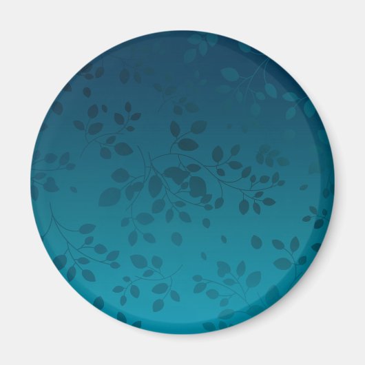 Blume Mandala 6 Magnet (Vorne)