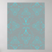 Blume Mandala 6 Poster (Vorne)