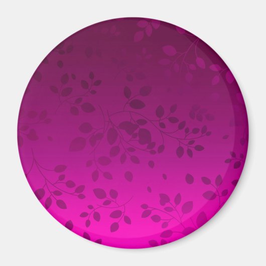 Blume Mandala 7 Magnet (Vorne)