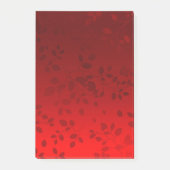 Blume Mandala 9 Post-it Klebezettel (Vorderseite)