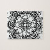 Blume Mandala Art Jigsaw Puzzle (Horizontal)