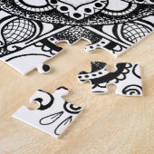 Blume Mandala Art Jigsaw Puzzle (Seite)