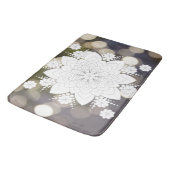 Blume Mandala Badematte (Schrägansicht)