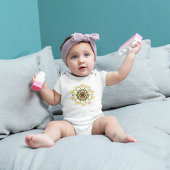 BLUME MANDALA DESIGN BABY T - SHIRT