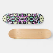 Blume Mandala Design Skateboard (Horizontal)