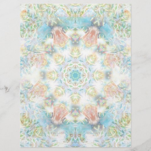 Blume Mandala Flyer (Vorne)