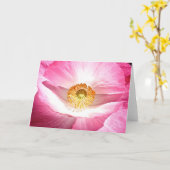 Blume Mandala Grußkarte Karte (Gelbe Blume)