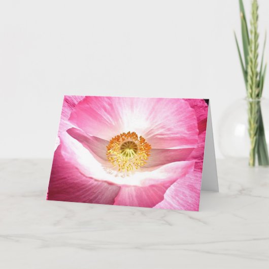 Blume Mandala Grußkarte Karte (Vorderseite)