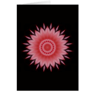 Blume Mandala in Rosa