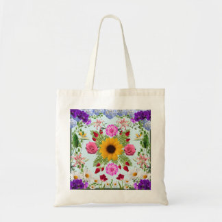 Blume Mandala Kunstsammlung Tasche