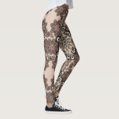 Blume mandala Leggings (Rechts)