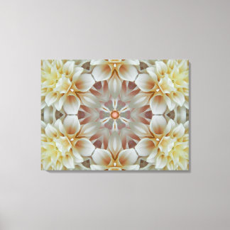 Blume Mandala of Light Leinwanddruck