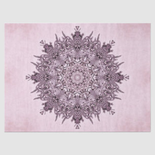 Blume-Mandala-Papiertaschentuch Seidenpapier