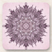Blume mandala Untersetzer Set (Vorderseite)