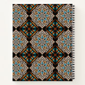 Blume Mandala Weave Spiral Notebook Notizblock (Rückseite)