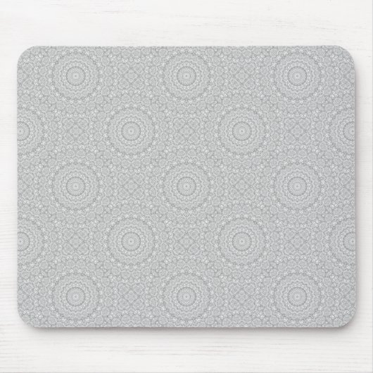 Blume Mandalal_MG_2221 BlackNWhite Mousepad (Vorne)