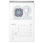 Blume-Mandalas-Kalender Kalender (Feb 2027)