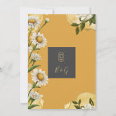 Blume Margaret Einladung (Rückseite)