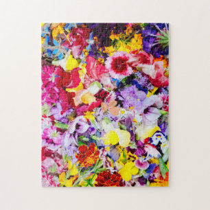 Blume Market Art Foto Puzzles Blume