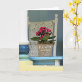 Blume Market Blume Pot - Martha's Vineyard Karte (Gelbe Blume)