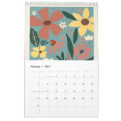 Blume Market Calendar Hübsch Kalender (Feb 2027)