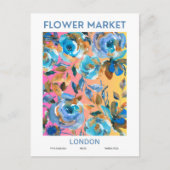 Blume Market Cities of the World London Custom Postkarte (Vorderseite)