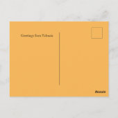 Blume Market Cities of the World Valencia Custom Postkarte (Rückseite)