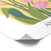 Blume Market Editable Amsterdam Poster (Ecke)