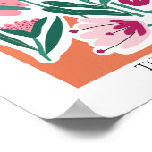 Blume Market Editable Poster (Ecke)