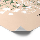 Blume Market Editable Sevilla Poster (Ecke)