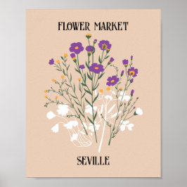 Blume Market Editable Sevilla Poster