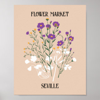 Blume Market Editable Sevilla Poster