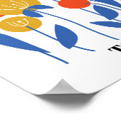 Blume Market Editable Tokio Poster (Ecke)