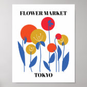 Blume Market Editable Tokio Poster (Vorne)
