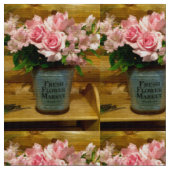 Blume Market Fabric Stoff (Nahaufnahme)