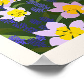 Blume Market London Botanical Poster (Ecke)