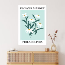 Blume Market Philadelphia White Daisy Floral