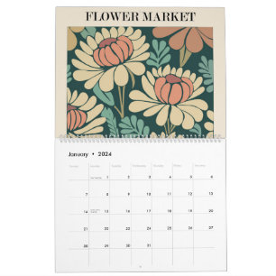Blume Markt 2 Kalender Hübsch