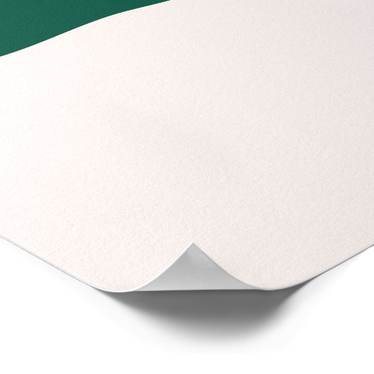 Blume Markt Abstrakt Retro Calla Lilie Poster (Ecke)