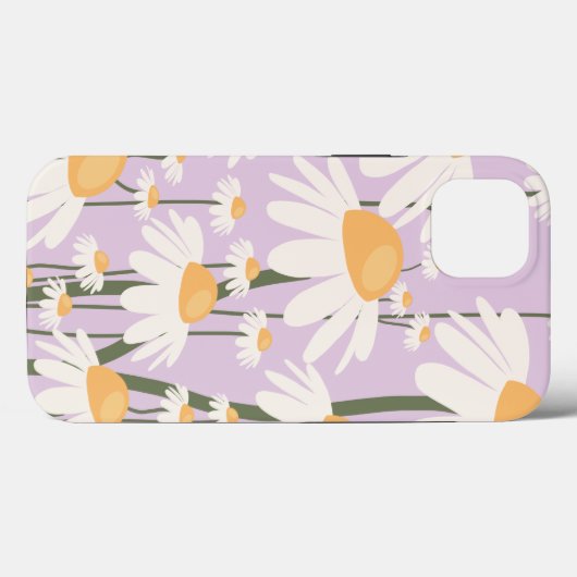 Blume Markt Amsterdam Abstrakt Retro Daisies Case-Mate iPhone Hülle (Rückseite (Horizontal))