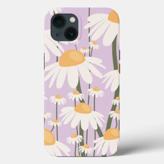 Blume Markt Amsterdam Abstrakt Retro Daisies Case-Mate iPhone Hülle (Rückseite)