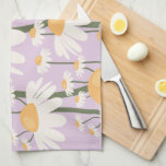 Blume Markt Amsterdam Abstrakt Retro Daisies Geschirrtuch<br><div class="desc">Blume Markt Amsterdam: Blumenkunst - Blume drucken - pastellfarbene Llavendel - Retro-Molkereien.</div>