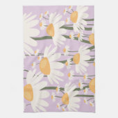 Blume Markt Amsterdam Abstrakt Retro Daisies Geschirrtuch (Vertikal)